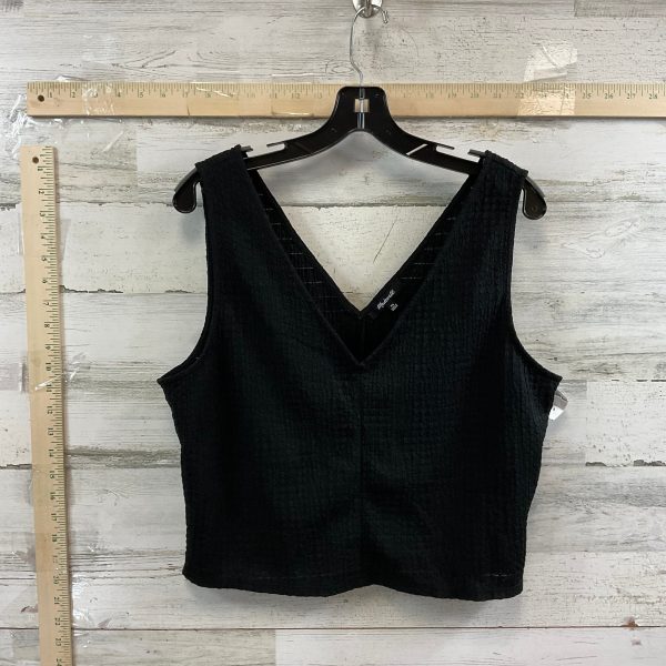 Top Sleeveless By Madewell In Black, Size: Xl For Discount