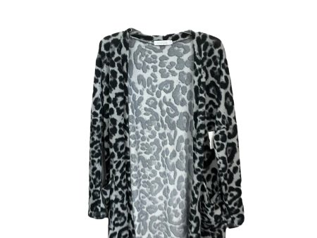 Sweater Cardigan By Amaryllis In Animal Print, Size: S on Sale