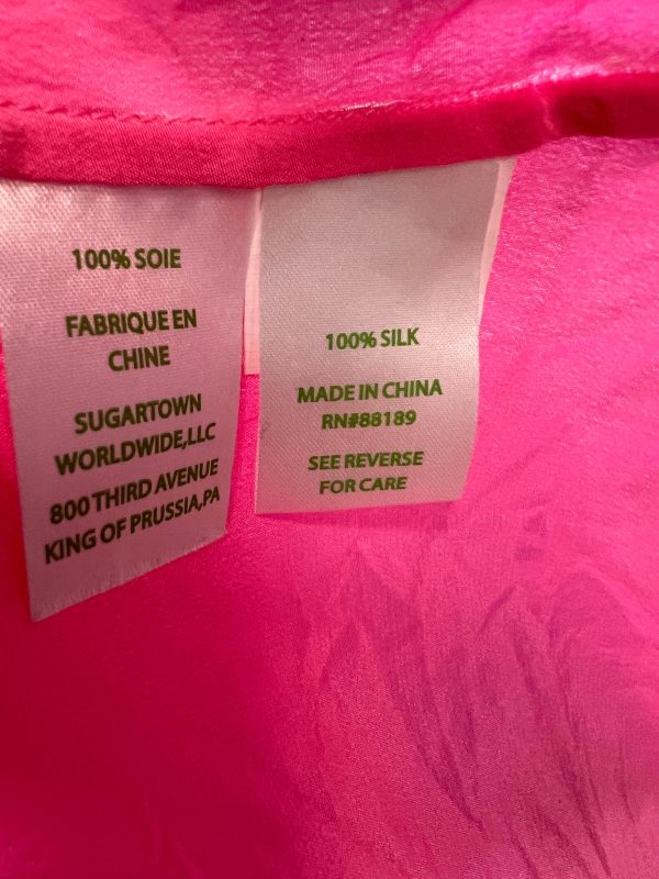 Top Sleeveless By Lilly Pulitzer In Pink, Size: L Sale