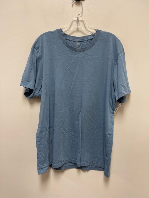 Top Short Sleeve By Clothes Mentor In Blue, Size: Xl For Sale