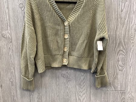 Sweater Cardigan By Maurices In Green, Size: M For Discount