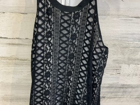 Top Sleeveless By Alfani In Black & White, Size: L Online Hot Sale