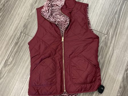 Vest Faux Fur & Sherpa By Clothes Mentor In Purple, Size: S For Cheap