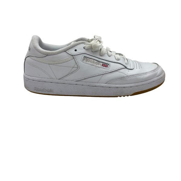 WHITE SHOES SNEAKERS by REEBOK Size:8.5 Fashion