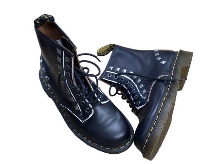 Boots Combat By Dr Martens In Black, Size: 8 Supply