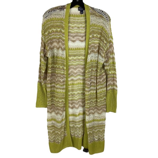 Sweater Cardigan By Scoop In Green, Size: M Hot on Sale