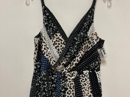 Top Sleeveless By Cabi In Animal Print, Size: S Fashion