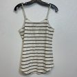 Top Sleeveless By Loft O In Striped, Size: M For Sale