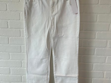 Jeans Boyfriend By Liverpool In White Denim, Size: 4 Hot on Sale