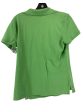 Top Short Sleeve By Liz Claiborne In Green, Size: M Online now