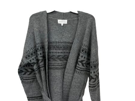 Cardigan By Clothes Mentor In Black & Grey, Size: M Online Hot Sale