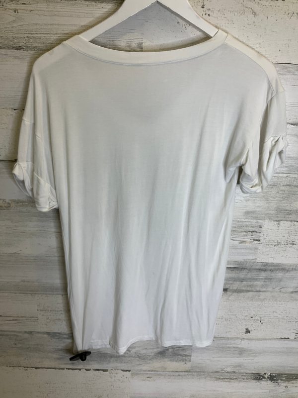 Top Short Sleeve By Clothes Mentor In White, Size: S Sale