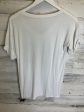 Top Short Sleeve By Clothes Mentor In White, Size: S Sale