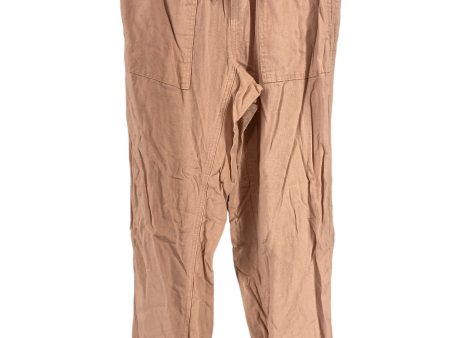 Mauve Pants Linen Love Tree, Size M Fashion