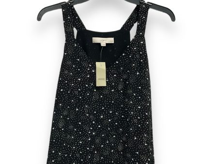 Top Sleeveless By Loft In Black & White, Size: Petite   Xs Fashion