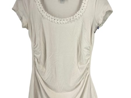 White Top Short Sleeve White House Black Market, Size Xxs Supply