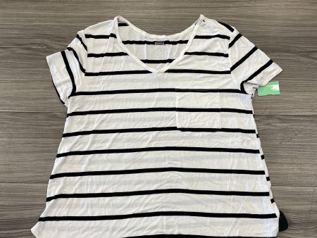 Top Short Sleeve By Clothes Mentor In Striped Pattern, Size: Xs Online Sale