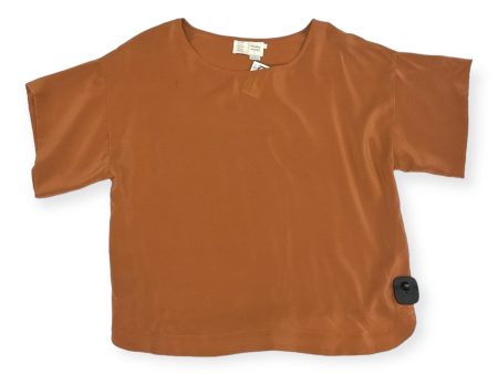 Top Short Sleeve By Saturday sunday In Orange, Size: Xs Cheap