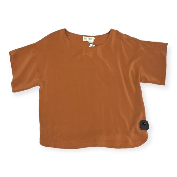 Top Short Sleeve By Saturday sunday In Orange, Size: Xs Cheap