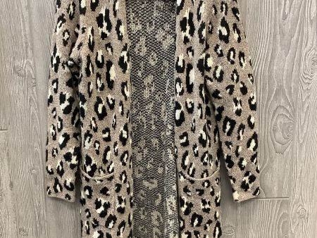 Cardigan By Nine West In Animal Print, Size: S on Sale