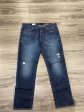 Jeans Boyfriend By Gap In Blue, Size: 6 Hot on Sale