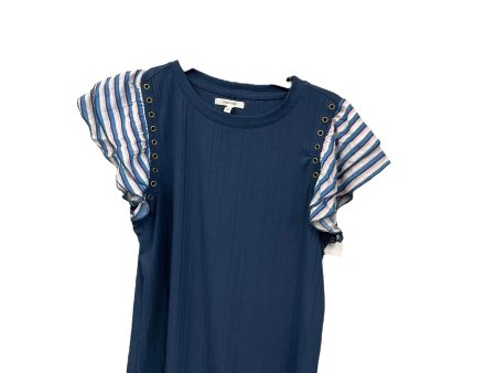 Top Short Sleeve By Maurices In Striped Pattern, Size: M Supply