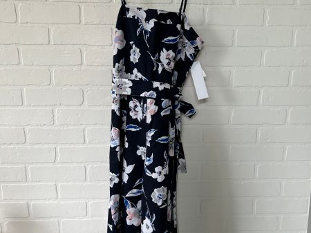 Jumpsuit By Banana Republic In Blue & White, Size: Xs Online Sale