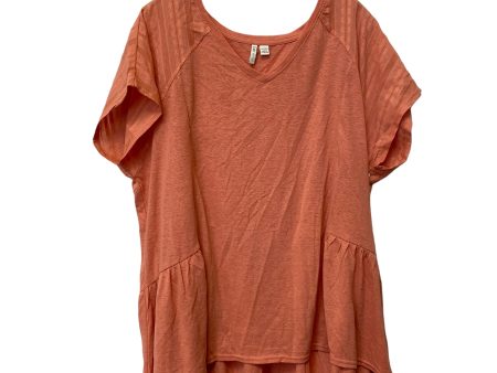 Coral Tunic Short Sleeve Cato, Size 18 Online now