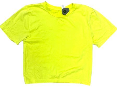 Top Short Sleeve By A New Day In Yellow, Size: 1x For Discount