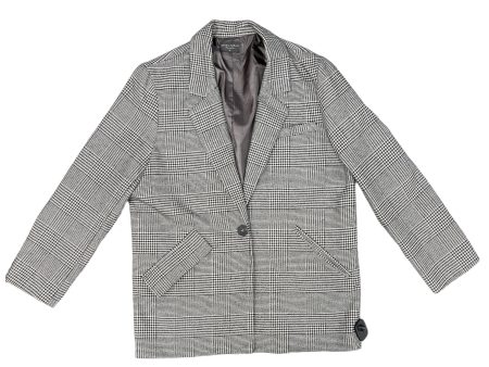 Blazer By Dress Forum In Black & White, Size: M For Cheap