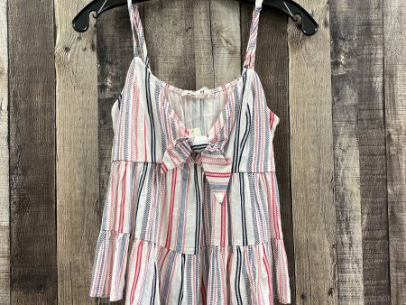 Top Sleeveless By Mi Ami In Striped Pattern, Size: S Online Hot Sale