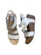 White Sandals Heels Platform Blowfish, Size 9.5 Hot on Sale