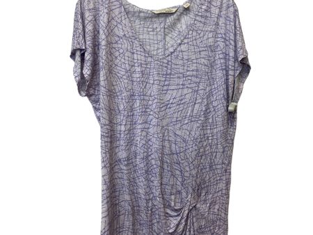 Purple Top Short Sleeve Clothes Mentor, Size S Cheap