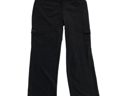 Pants Cargo & Utility By Zenergy By Chicos In Black, Size: 6 For Cheap