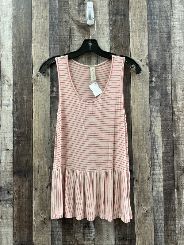 Top Sleeveless By Allison Joy In Striped Pattern, Size: M Online Hot Sale