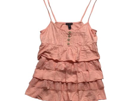 Top Sleeveless By Fang In Peach, Size: M Online now