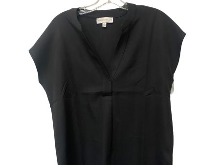 Black Top Short Sleeve Basic Wanna B, Size S Online Hot Sale