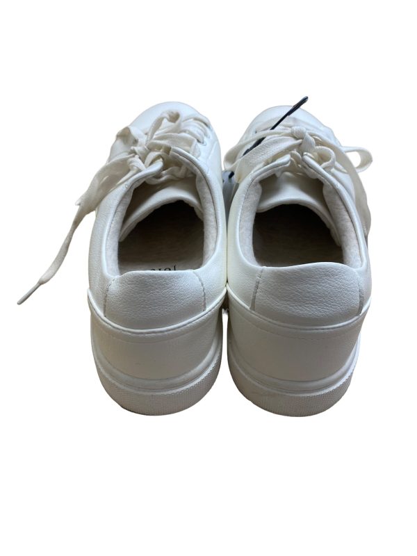 White Shoes Sneakers Joie, Size 9 Cheap