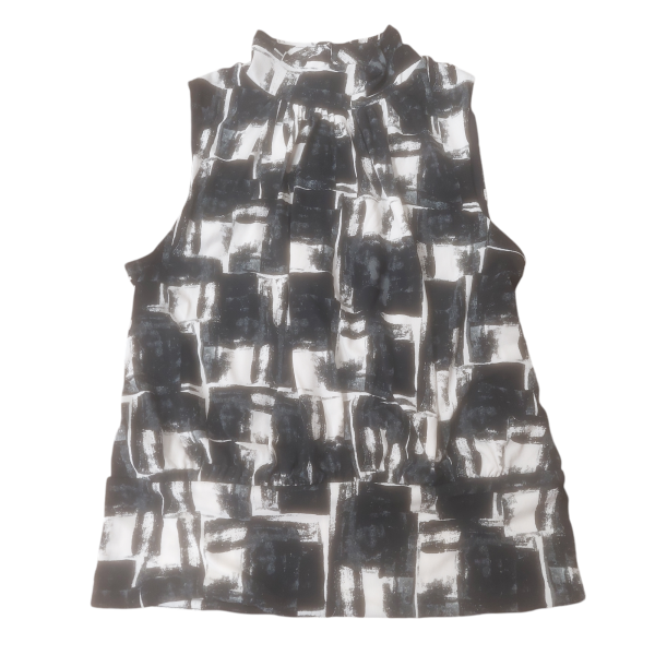 Top Sleeveless By White House Black Market In Black & White, Size: Xs Online now