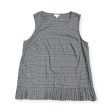 Top Sleeveless By J. Jill In Plaid Pattern, Size: L Supply