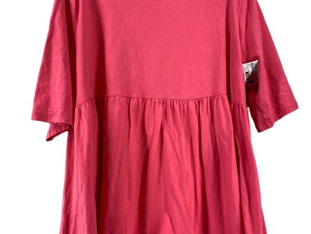 Pink Top Short Sleeve Zenana Outfitters, Size 3x For Cheap