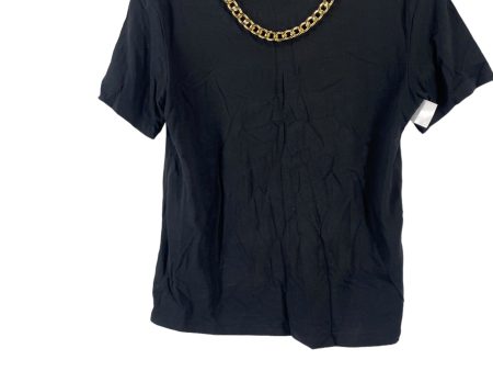 Black Top Short Sleeve H&m, Size Xs Sale