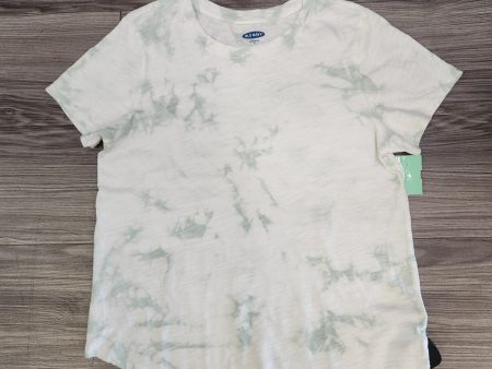 Top Short Sleeve By Old Navy In Green, Size: S Online Hot Sale