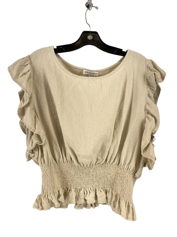 Top Short Sleeve By Cupcakes And Cashmere  Size: Xl Hot on Sale