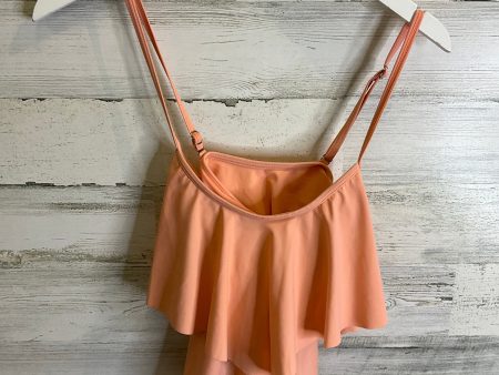 Swimsuit Top By Clothes Mentor In Peach, Size: M Sale