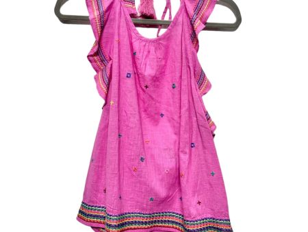 Blouse Sleeveless By Clothes Mentor In Pink, Size: M Online