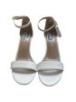 White Sandals Heels Wedge Kelly And Katie, Size 9.5 For Discount