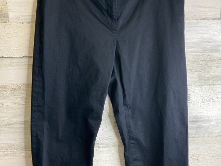 Pants Cropped By Apostrophe In Black, Size: 8petite For Cheap