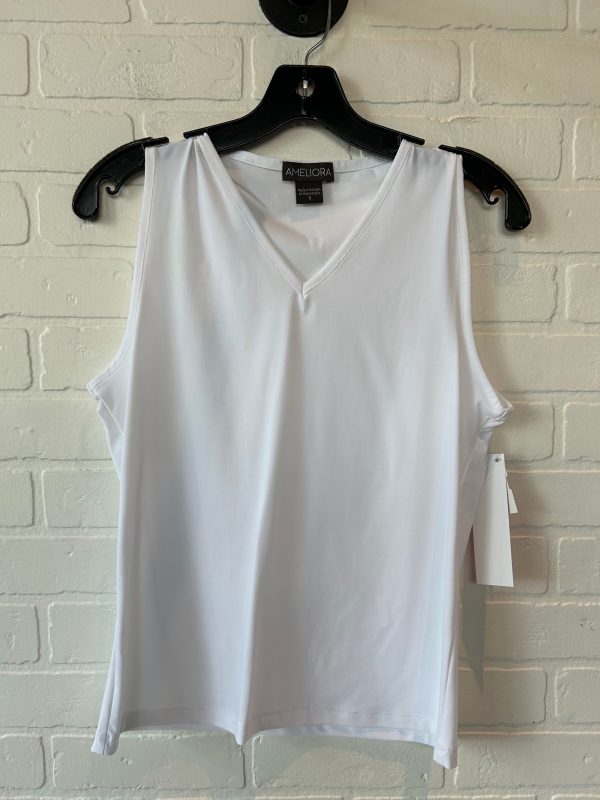 Top Sleeveless By Cmc In White, Size: S Online now