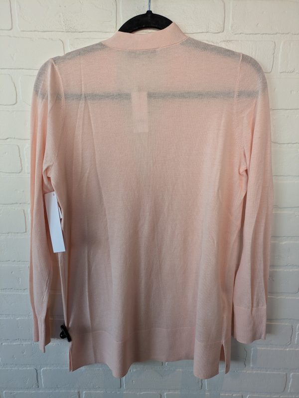 Sweater Cardigan By Loft In Pink, Size: M Fashion